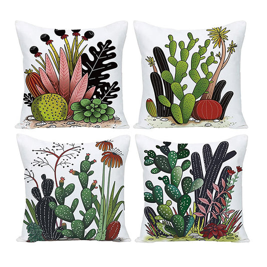 Decorative Pillows Cactus Set