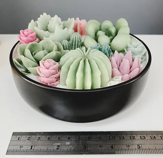 Handmade Succulent Shaped Candles