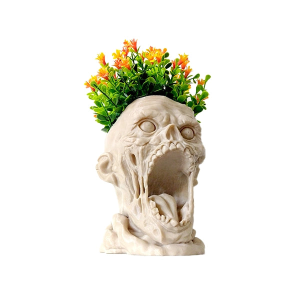 Zombie Planter Sculpture | Halloween season