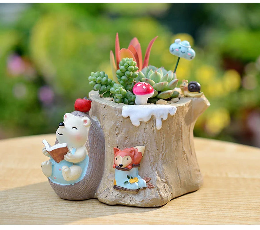 Resin Pot for Succulents | SUCCULENT POT PLANTER