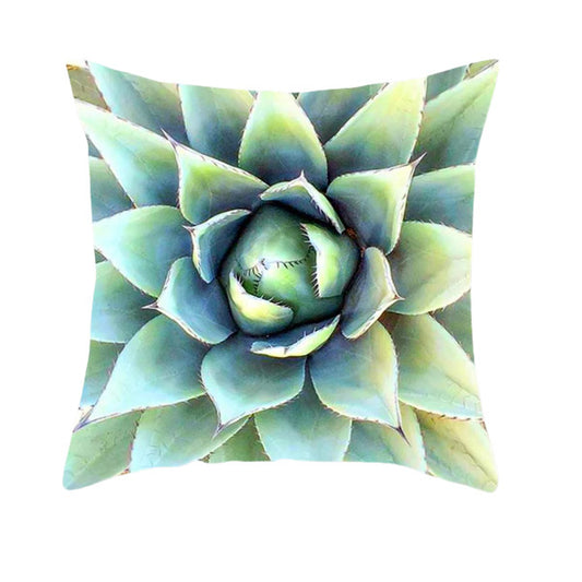 Pillow Succulent Plant Cushion Cover
