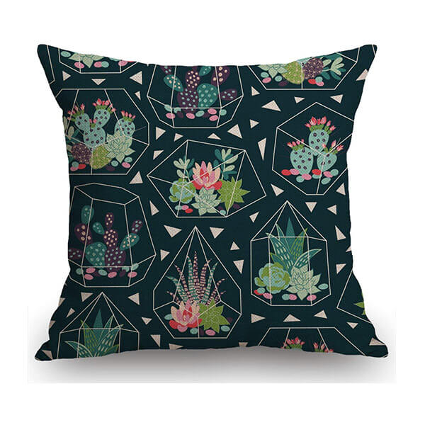 Succulent Pillow Case