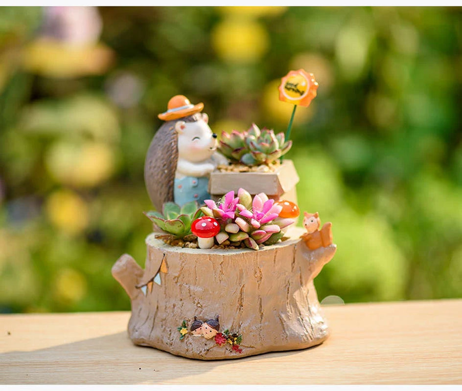 Resin Pot for Succulents | SUCCULENT POT PLANTER