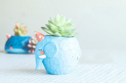 SUCCULENT RESIN POT