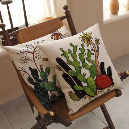 Decorative Pillows Cactus Set