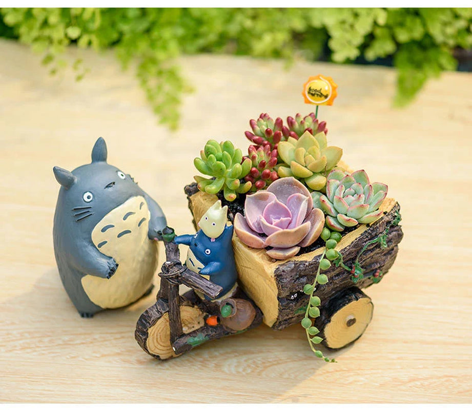 Handmade Resin Garden Pot for Succulents