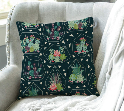 Succulent Pillow Case