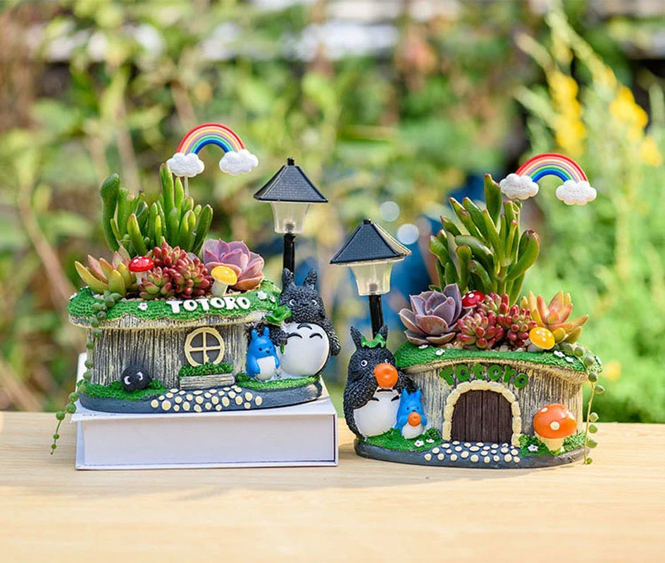 succulent Cartoon Resin Planter