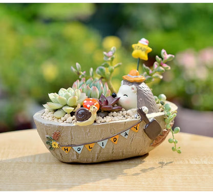 Resin Pot for Succulents | SUCCULENT POT PLANTER